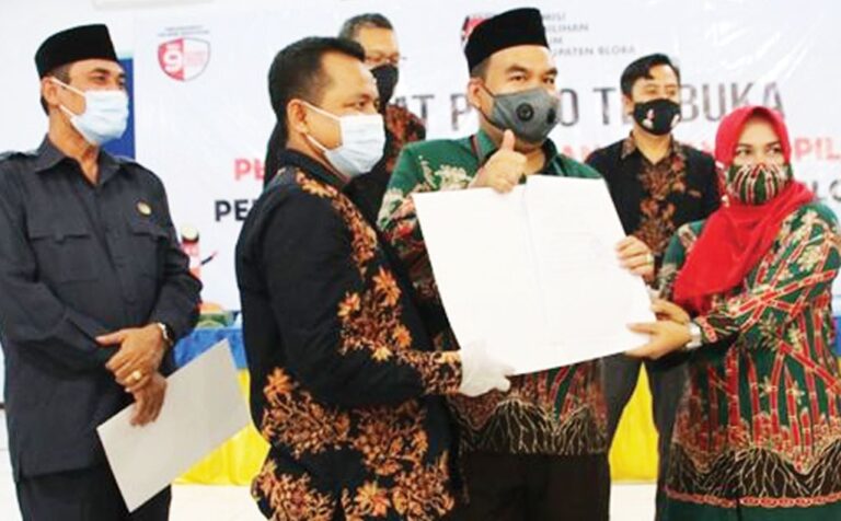 KPU Tetapkan Arief Rohman sebagai Bupati Blora Terpilih