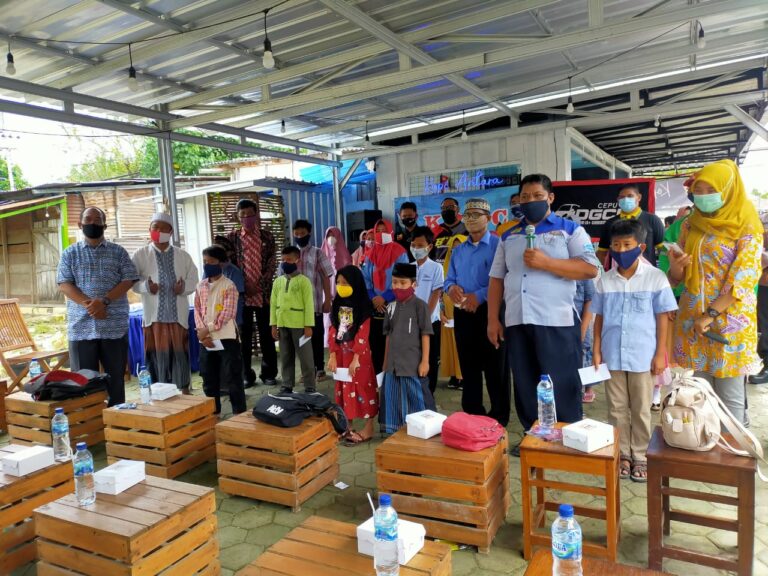 Komunitas Peduli Yatim Cepu KPYC Santuni 63 Anak Yatim di Masa Pandemi