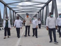 Jembatan Penghubung Bojonegoro-Blora Diresmikan Tiga Menteri