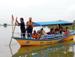 Wisata Perahu Sawah Banjir, Menjadi Destinasi Baru di Kudus
