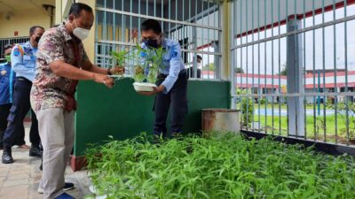 Warga Binaan Rutan Blora Dilatih Bercocok Tanam Sistem Hidroponik