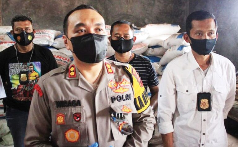 Polisi Amankan 14 Ton Pupuk Bersubsidi di Gudang Palawija