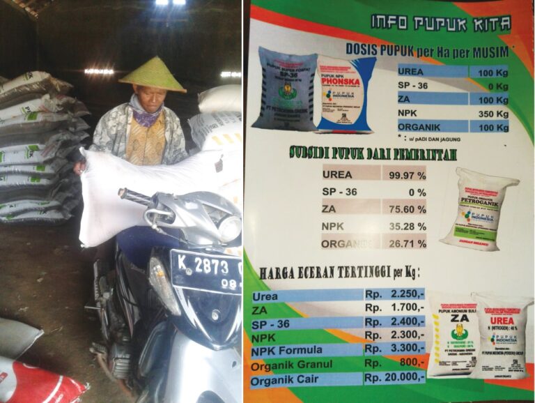 Di Blora, Pengurangan Kuota Subsidi Pupuk Kurang Sosialisasi