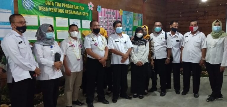 Tujuh Kampung KB di Kecamatan Cepu Dicanangkan