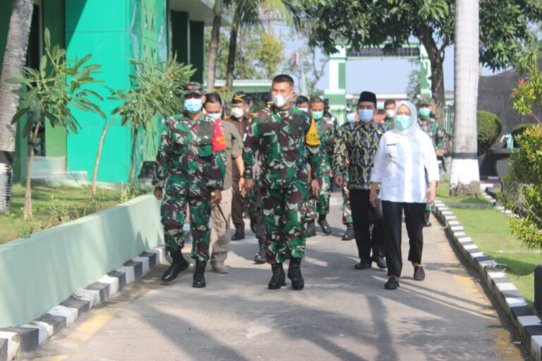Ukur Kinerja Satgas, Tim Wasev PJO TMMD 110 Kunjungi Kodim Bojonegoro