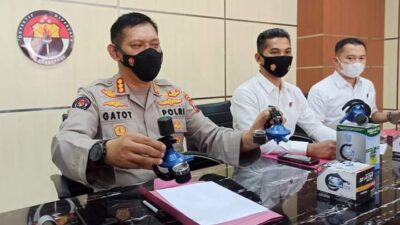 Polda Jatim Bongkar Peredaran Regulator Tak Ber SNI