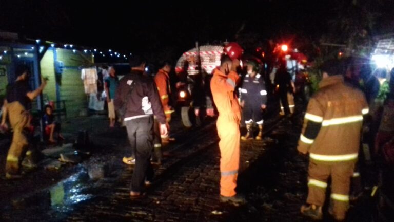 Gegara Bediang, Rumah Janda di Randublatung Habis Terbakar