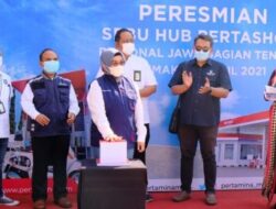 Peresmian SPBU Hub Pertama di Jawa Tengah