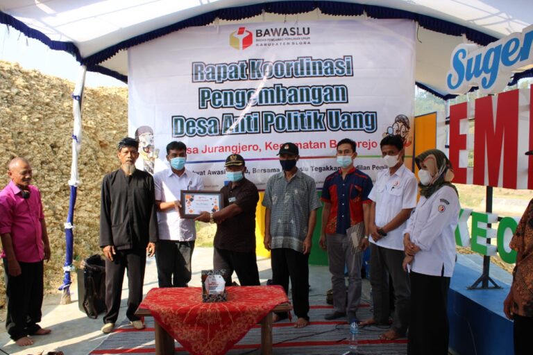 Desa Jurangjero Deklarasikan “Desa Anti Politik Uang”