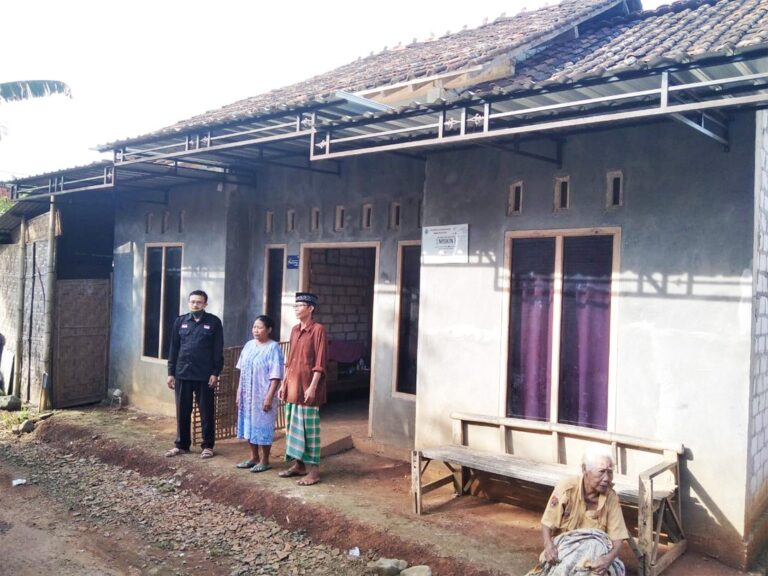 43 Warga Miskin di Desa Soneyan Dapat Bantuan Bedah Rumah