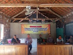 Desa Ngliron – Randublatung, Gelar Sosialisasi Mutasi Internal Sekdes Tahun 2021