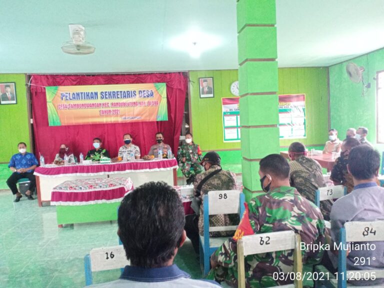 Desa Sambongwangan – Randublatung Laksanakan Tes Tertulis, Seleksi Internal Sekdes