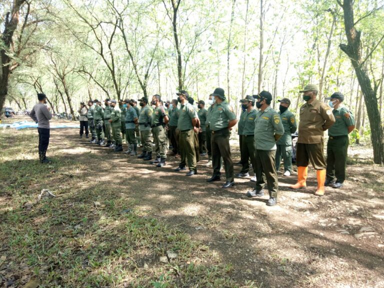Polisi dan Perhutani Bersinergi Tanggulangi Kebakaran Hutan
