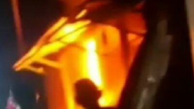 Diduga Korsleting Listrik, Rumah di Kebonagung – Padangan Terbakar