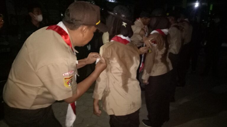 Saka Wanabakti Pangkalan Perhutani KPH Randublatung Lantik 30 Anggota Baru