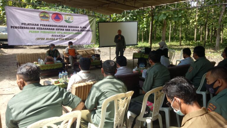 Gandeng BPBD Blora, Perhutani Randublatung Adakan Pelatihan Penanggulangan Bencana