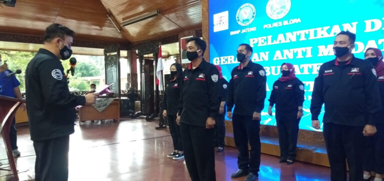 Pelantikan DPC GERAM Blora Dihadiri BNNP Jateng