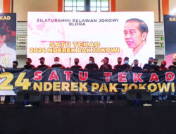 Relawan Blora Satukan Tekad, 2024 Nderek Jokowi