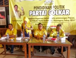 Pacu Kinerja Jajarannya, DPD Golkar Bojonegoro Gelar Pendidikan Politik