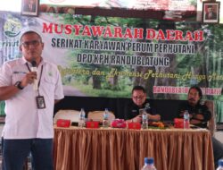 Musda, Muslim Terpilih Ketua DPD Serikat Karyawan KPH Randublatung