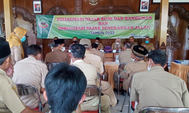 BPPKAD Blora Sosialisasi PBB dan Penerangan Jalan di Japah