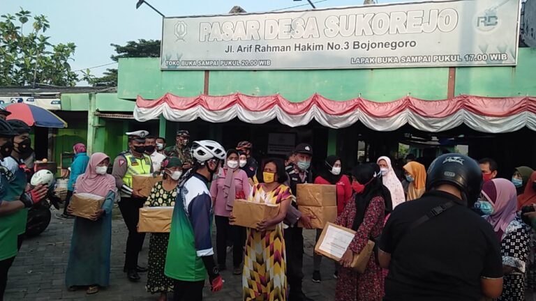 PWI Bojonegoro dan Forkopimda Gelar Gowes Bersama juga Bagikan Bingkisan