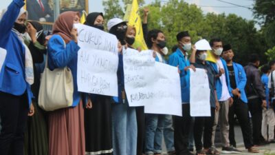 Mengadu ke DPRD Blora, PMII Gagal Temui Anggota Dewan