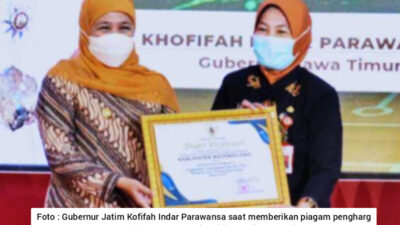 Bojonegoro Terima Penghargaan Pembangunan Daerah Terbaik ke-2 dari Gubernur Jatim