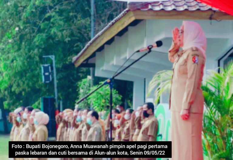 Apel Pertama Pasca Lebaran dan Cuti Bersama, Bupati Anna Sampaikan Capaian Pembangunan