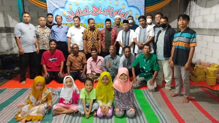 Warga Balun Graha Permai, Cepu Adakan Halal bihalal