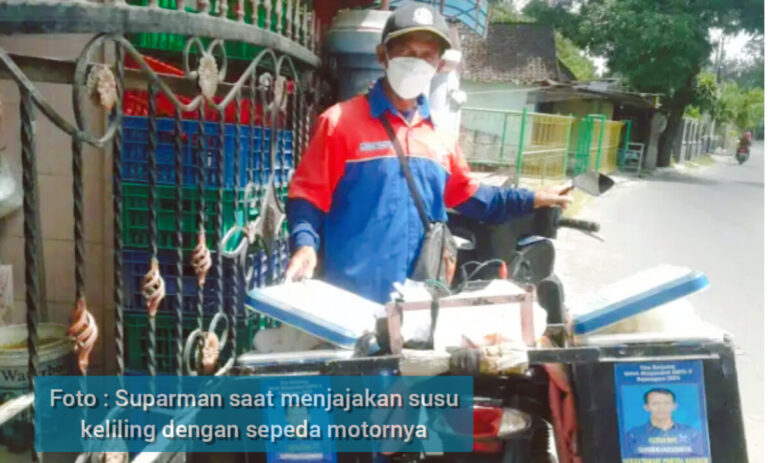 Suparman, Pedagang Susu Yang Siap Maju Dalam Pemilu