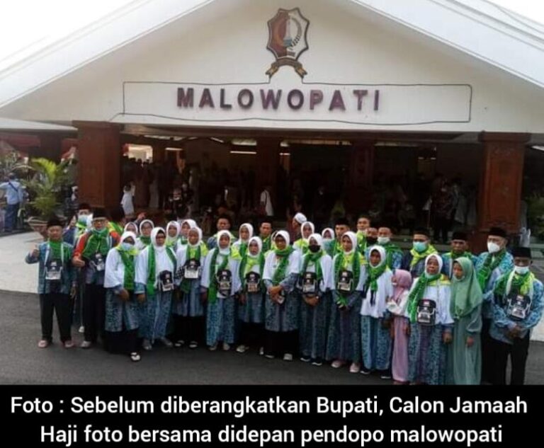 Sebanyak 261 Calon Jamaah Haji Diberangkatkan Bupati Bojonegoro