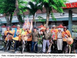 Hadiri Silatnas Di Palembang, Kosti Sidoarjo Mampir Kota Ledre