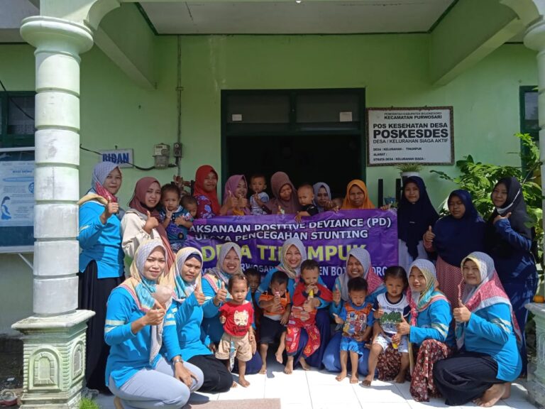 Posyandu Garda Terdepan Pencegahan Stunting