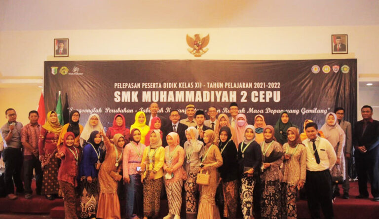 SMK Muhammadiyah 2 Cepu Gelar Wisuda