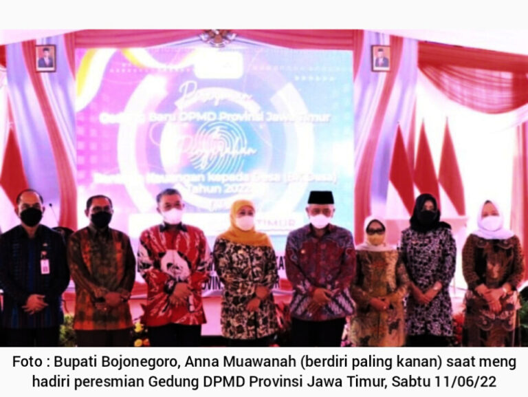 Empat Desa Di Bojonegoro Terima BKD Dari Pemprov Jatim