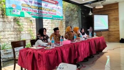 PKG PAUD Cahaya Mentari Bojonegoro Gelar Workshop Kurikulum Merdeka