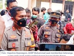 Kapolres : Hasil Audit Inspektorat Kades Kapas Rugikan Uang Negara 500 Juta