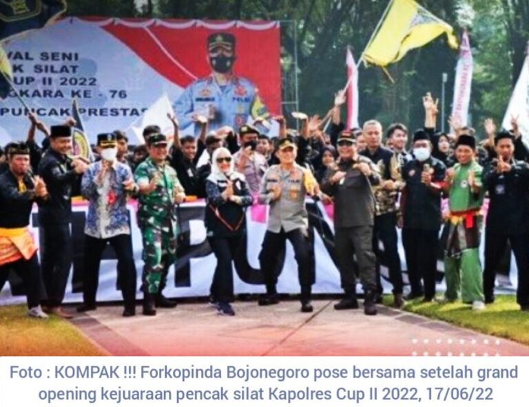 KOMPAK, Forkopinda Bersama BKP Dukung Kejuaraan Pencak Silat Kapolres Cup II 2022