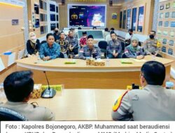 Amankan Tahapan Pemilu 2024, Polres Bojonegoro Lakukan Audiensi Dengan KPUD Dan Bawaslu