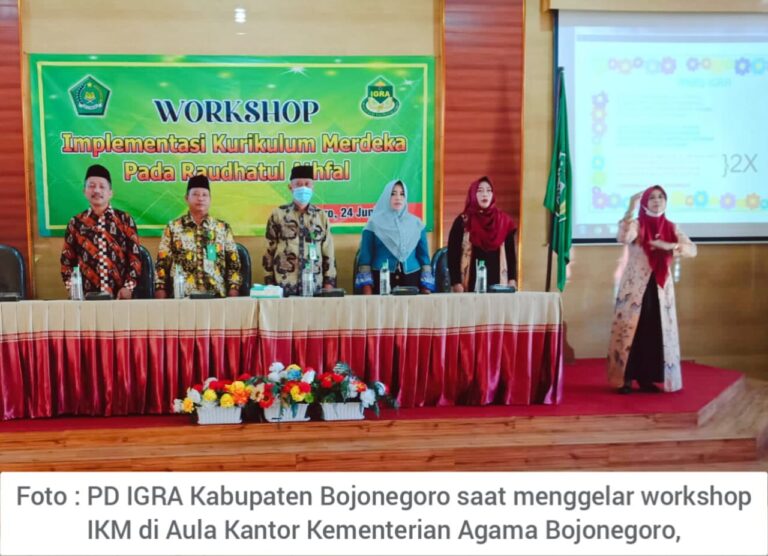 Tingkatkan Kapasitas Guru dan Pengawas, PD IGRA Bojonegoro Gelar Workshop IKM