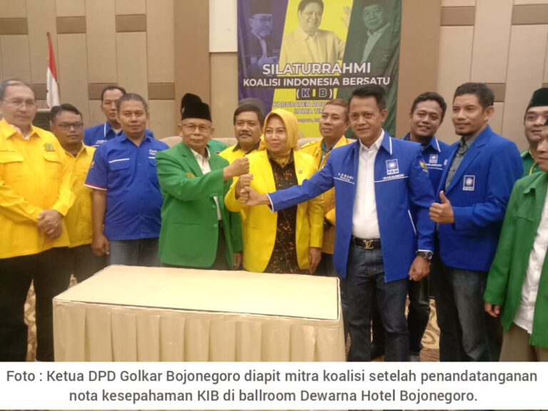 DPD Golkar Bojonegoro Inisiasi Pertemuan Koalisi Indonesia Bersatu