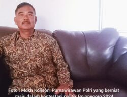 Berniat Dandani Tata Kelola Migas, Mokh Kolison Purnawirawan Polri Maju Dalam Pilkada Bojonegoro 2024