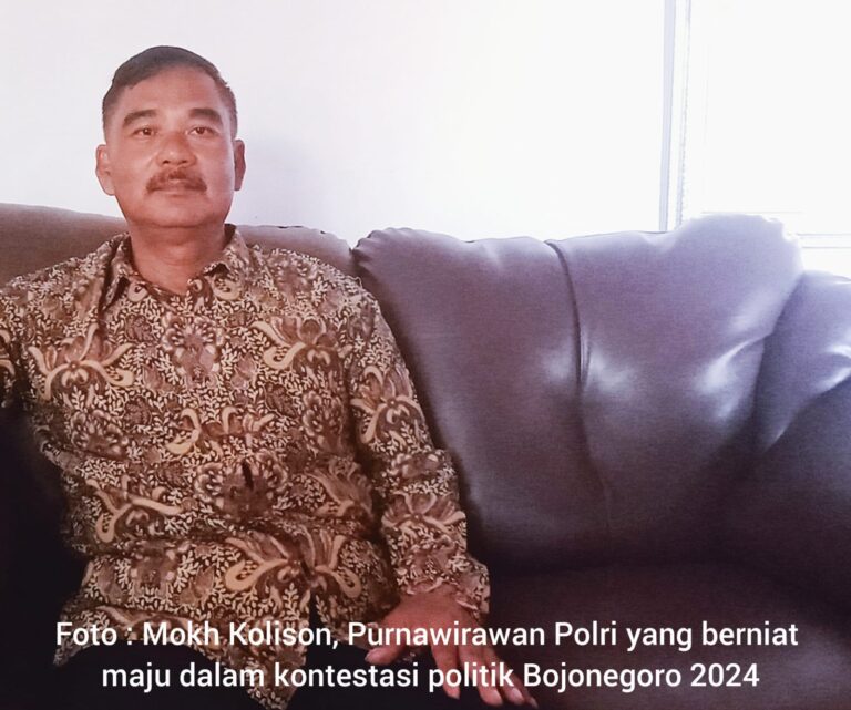 Berniat Dandani Tata Kelola Migas, Mokh Kolison Purnawirawan Polri Maju Dalam Pilkada Bojonegoro 2024