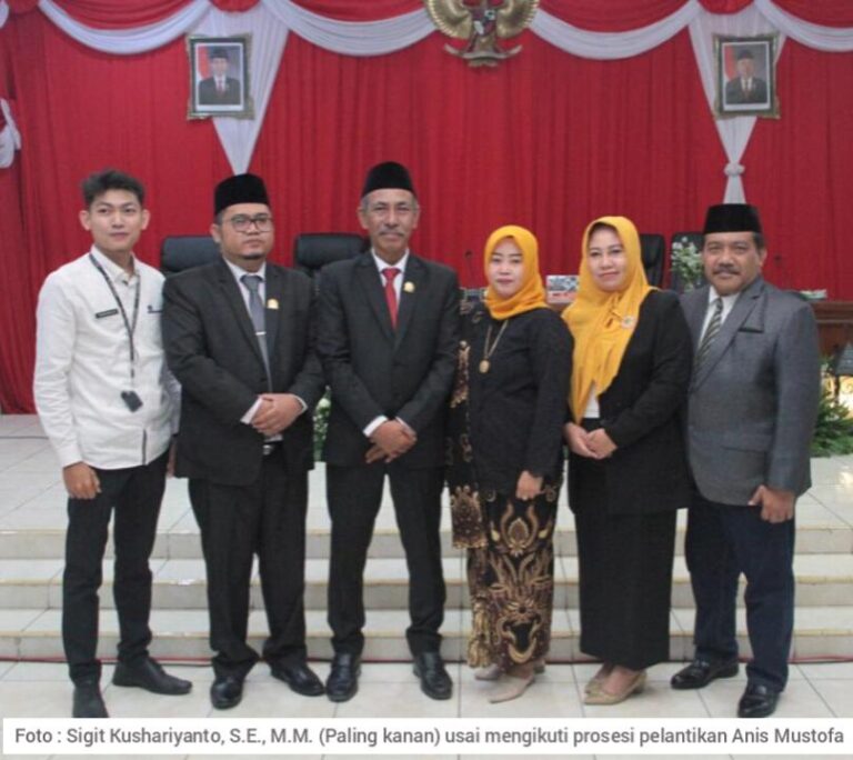 Empat Pesan Sigit Pada Anis Usai Dilantik Menjadi Anggota Dewan