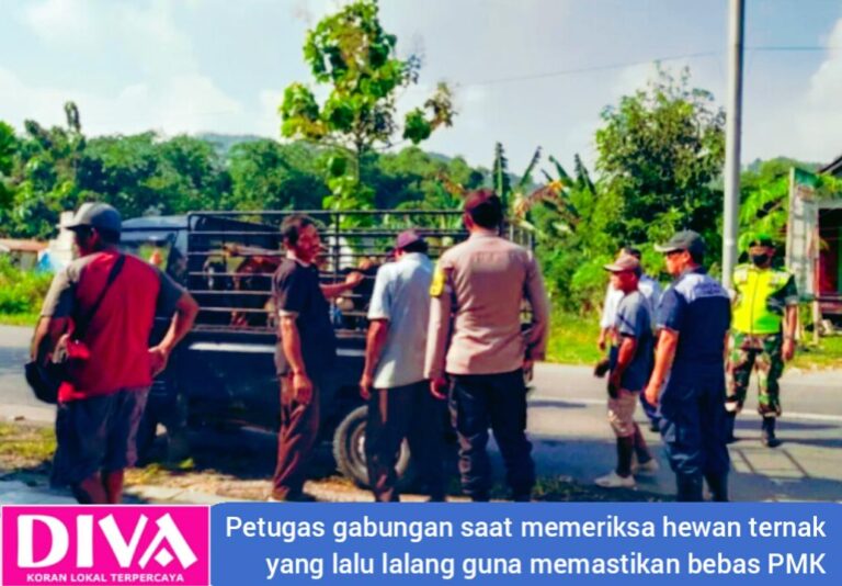 Tak Ingin Kecolongan, Polres Bojonegoro Perketat Lalu Lalang Hewan Ternak Jelang Idul Adha