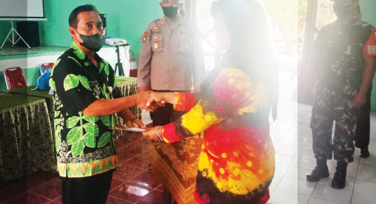 Serah Terima Jabatan, Lasdi Jabat Kepala Kelurahan Randublatung