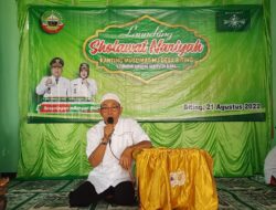 10 Desa di Kecamatan Sambong Launching Sholawat Nariyah Perdana