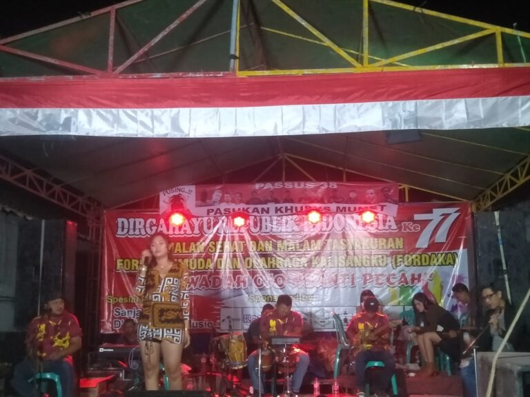 Semarakkan HUT RI ke-77, Dusun Kalisangku-Blora Menggelar Kegiatan Sebulan Penuh