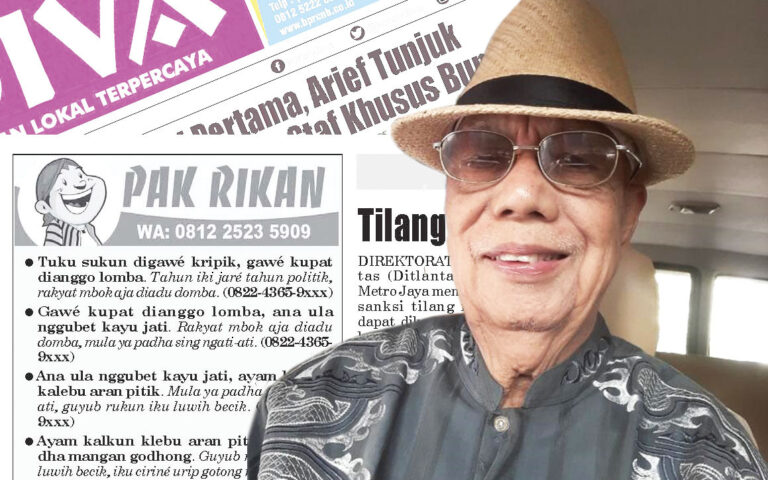 Parikan, Rubrik Budaya Jawa yang Masih Dilestarikan Koran Diva